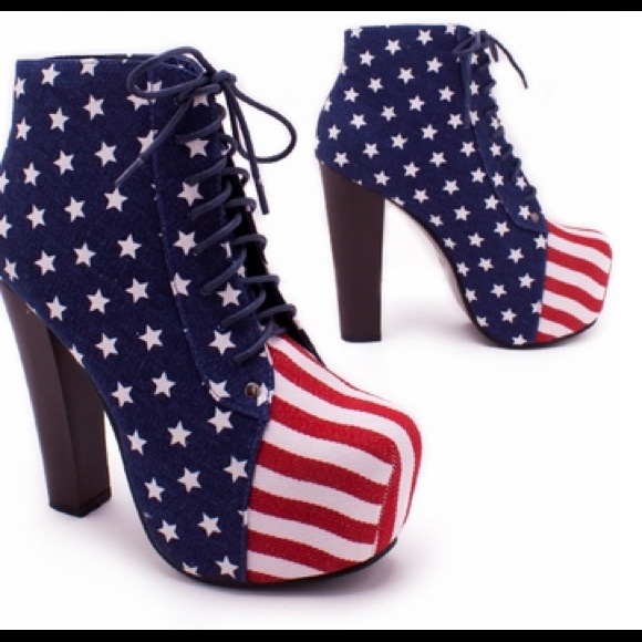 American Flag Jeffrey Campbell Inspired