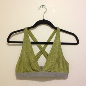 SOLD - T by Alexander Wang Marled Sports Bra