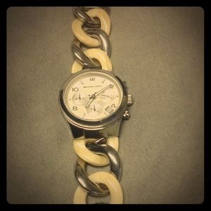 Michael Kors Runway Twist Safari Print Watch