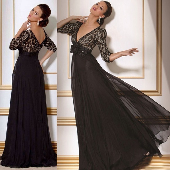 Beautifully crafted evening gown