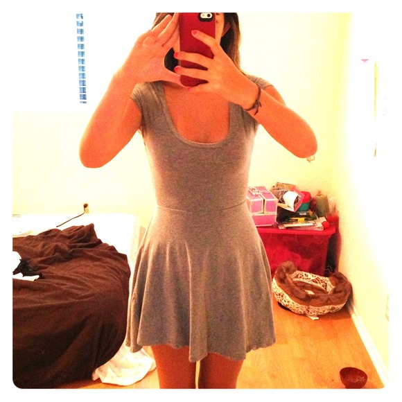 💥TRADED💥Grey Brandy Melville Bethan dress