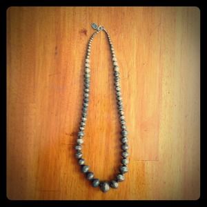 Vintage distressed handmade designer necklace