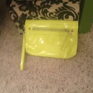 A little wrist purse.