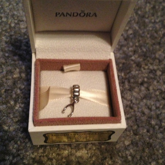 NWT!! Pandora wishbone charm, still in the box!
