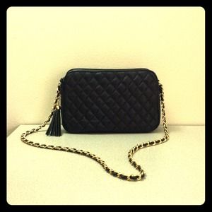 Just in/ Quilted Studded Crossbody/Shoulder Bag