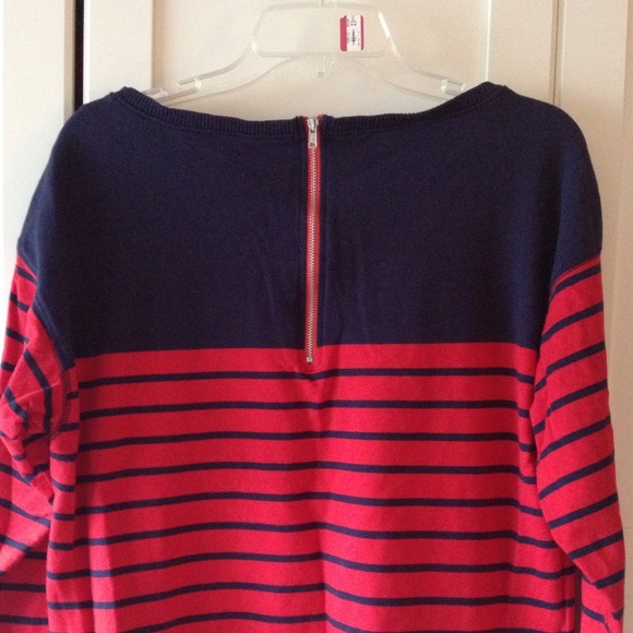 Color block navy blue and red - Picture 3 of 3
