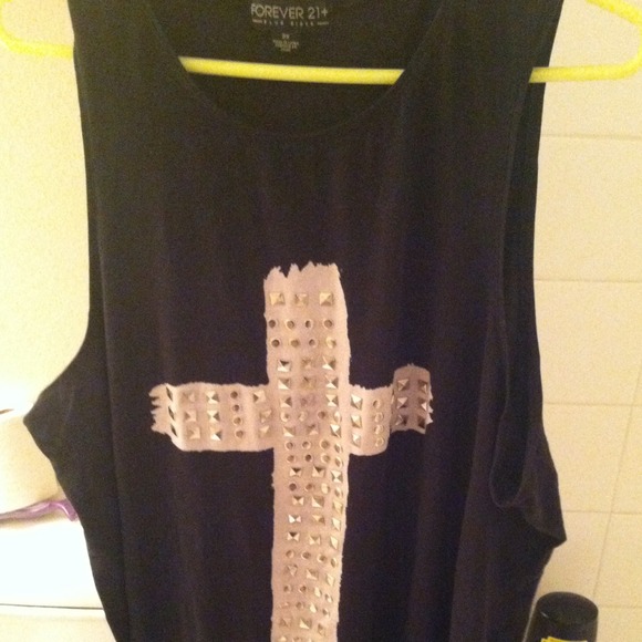 TRADED! Long studded cross tank