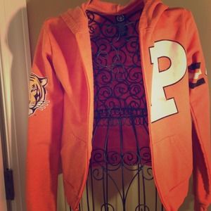 Orange jacket