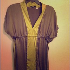 Lux silk long shirt!