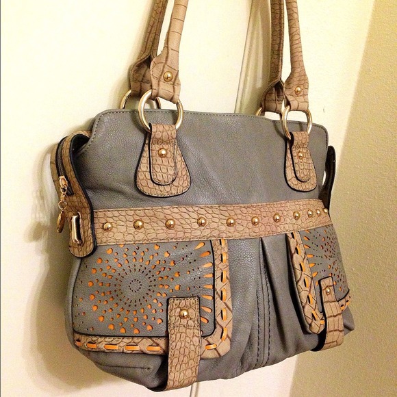 Handbags - Rustling Gray Handbag