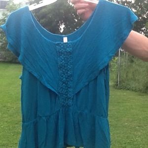Turquoise  top