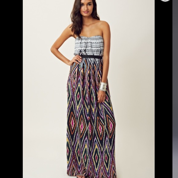 Lavander Brown maxi dress
