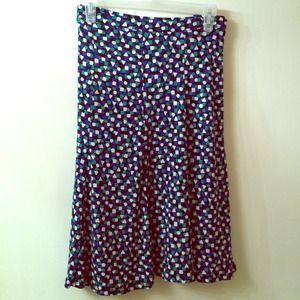 Geometric pattern skirt NWOT