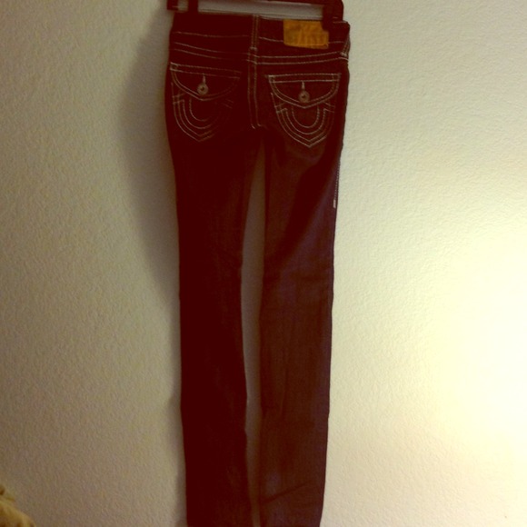 True Religion straight cut jeans size 24