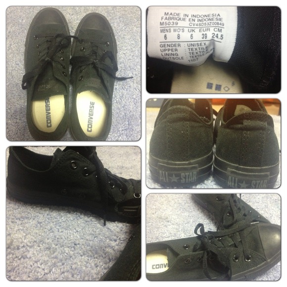 Traded✌️👣Unisex 👫Converse All Star Low Black