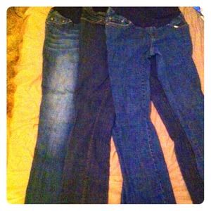 3 Pairs of Maternity Skinny Jeans