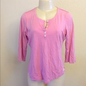 Lilly Pulitzer Pink pj Sleep Top Shirt