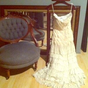 Never-worn Sue Wong wedding dress w/ Neimans tags