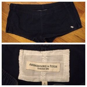 💜Abercrombie & Fitch Navy Blue Shorts💜