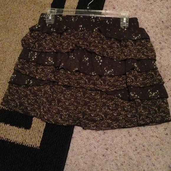 Adorable ruffled skirt!