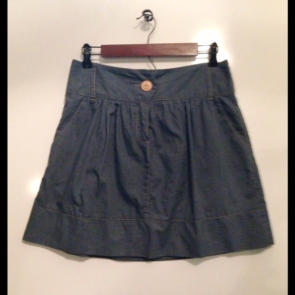 Mimi Chica Blue Denim Skirt