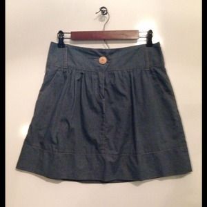 Mimi Chica Blue Denim Skirt
