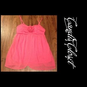 NWOT Candies pink top