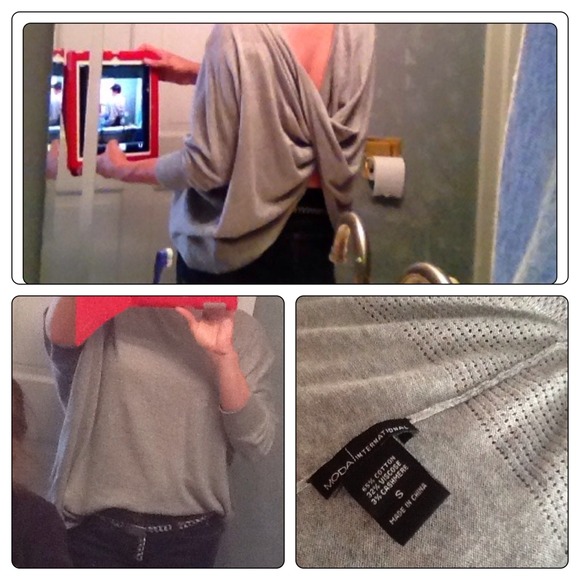 Victoria Secret reversible cashmere blend sweater