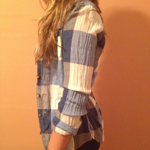 Plaid Abercrombie Button-up - Picture 2 of 3