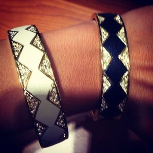 House of Harlow bangles.