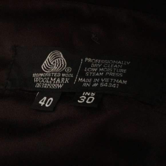 Louis Raphael Flat Front Dress Slacks - Perfect - Picture 3 of 3