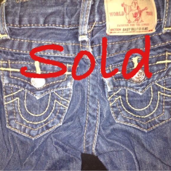🚫🚫sold❗️❗️ Toddler true religion jeans