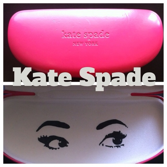 kate spade Accessories - 💯 Kate Spade pink glasses case