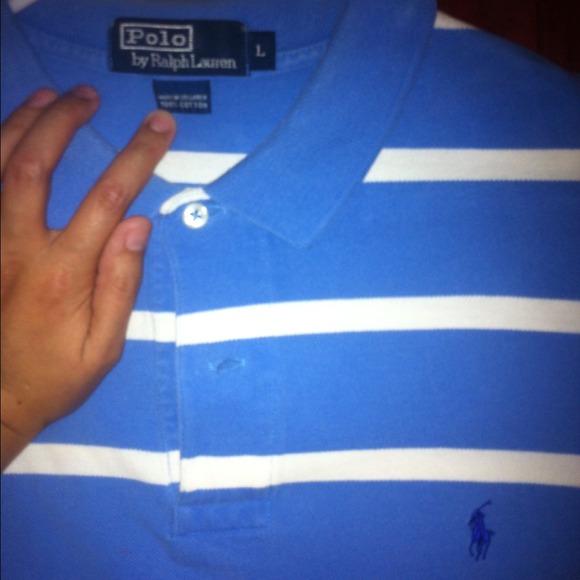 RALPH LAUREN POLO MEN'S Sz L - Picture 2 of 3