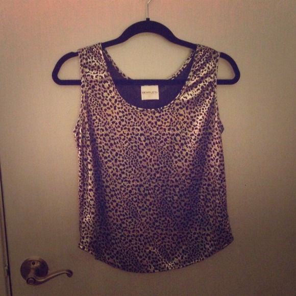 Shiny cheetah tank - Picture 1 of 1