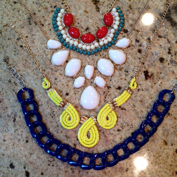 Necklaces.