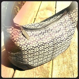 Genuine Navy Blue Coach