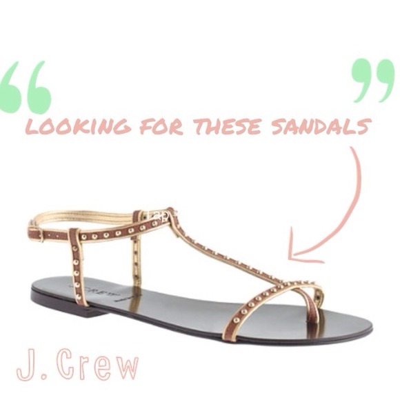 * Found them* Looking for these sandals in Size 7