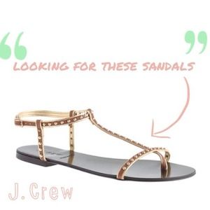 * Found them* Looking for these sandals in Size 7