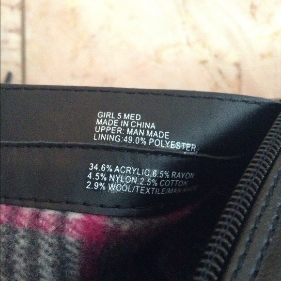 Black studded combat boots (: - Picture 3 of 3