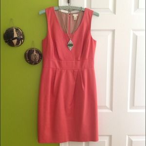 Coral Cocktail Dress