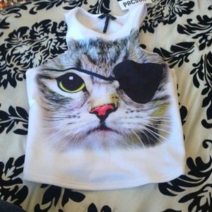 Cat crop top 😽