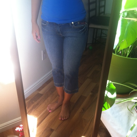 Baby phat Capri jeans !!