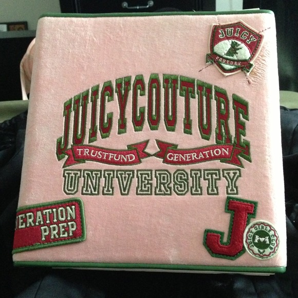Juicy Couture binder