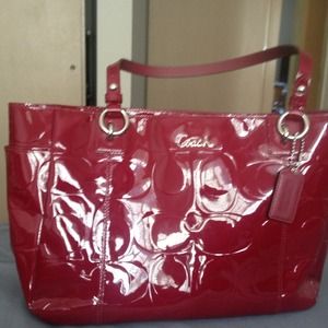 Coach hand bag
