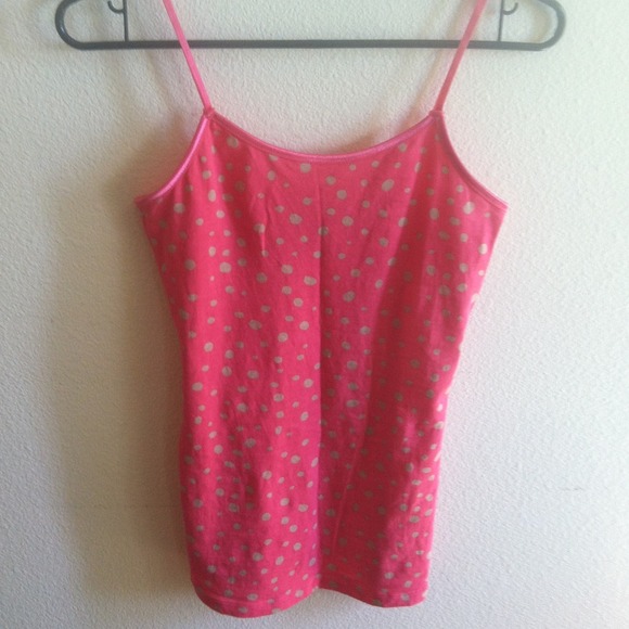 Pink dot cami !! - Picture 2 of 2