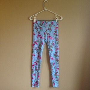 floral leggings