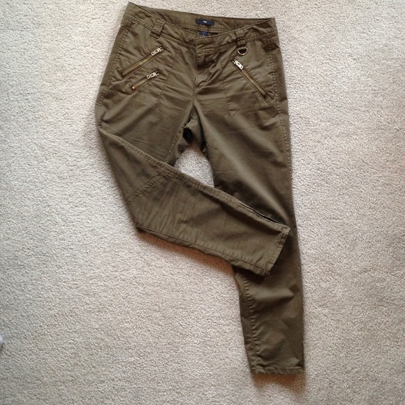 Gap Stretch Ankle Length Creased Chinos