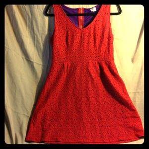 ⛔⛔SOLD⛔⛔Red Lace Dress