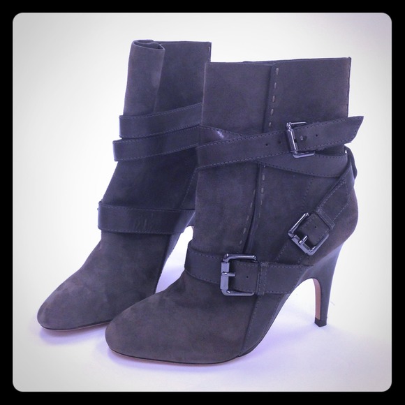 🚫SOLD: JEAN-MICHEL CAZABAT grey suede ankle boots